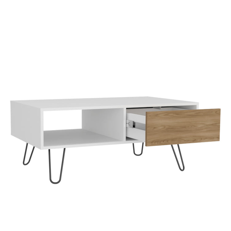 Taylor Coffee Table , Living Room, White Ligth Pine