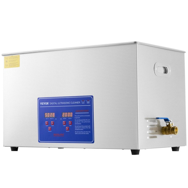 Ultrasonic Cleaner 30L Ultrasonic Cleaner For Cleaning Eyeglasses Dentures Commercial Industrial Ultrasonic Cleaner With Digital Heater Timer And Cleaner Basket 30 Liter