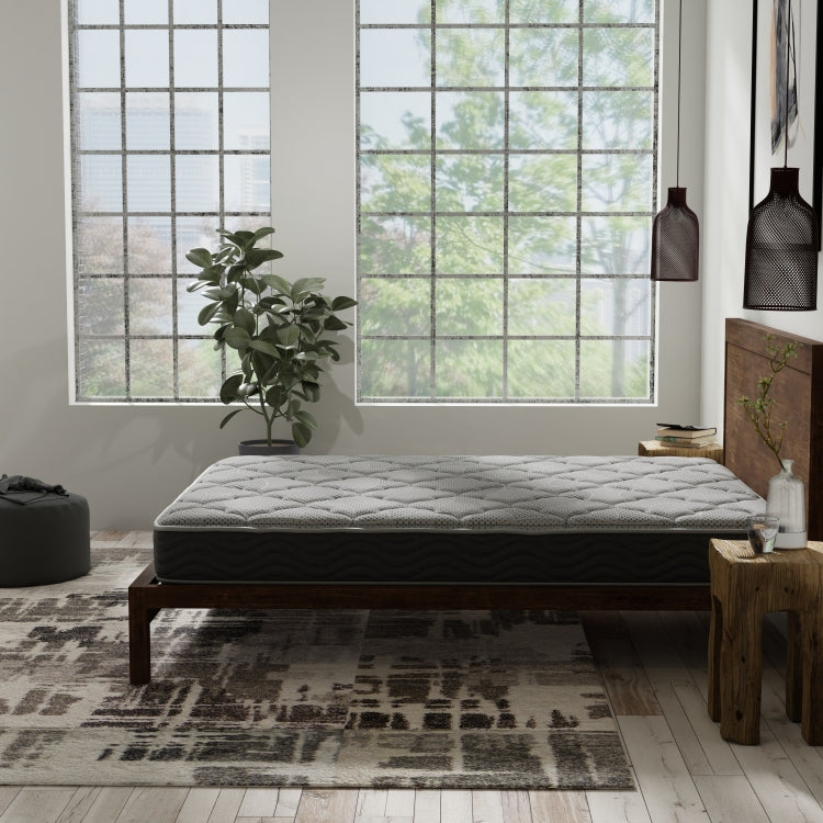 Hybrid 8 Inch Firm Twin Mattress With Pocketed Coils
