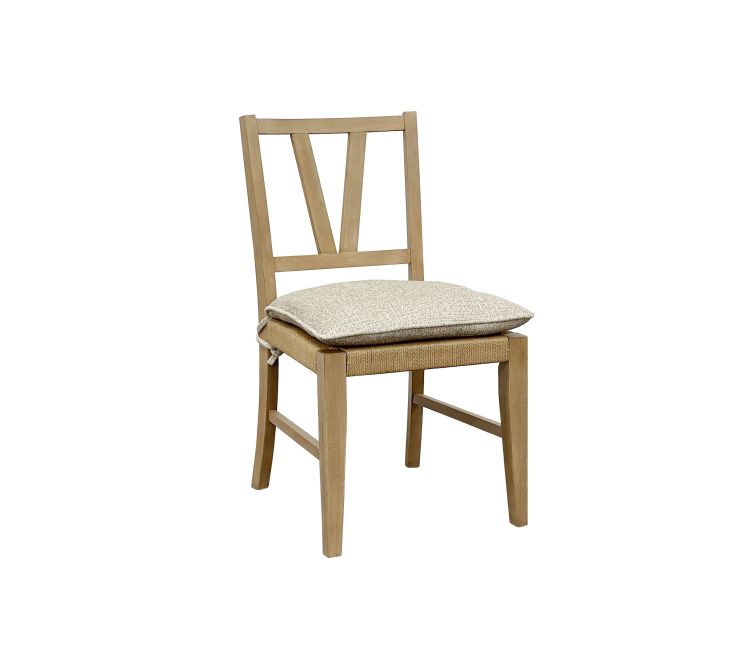 Slat Back Chair Cashew Set Of 2