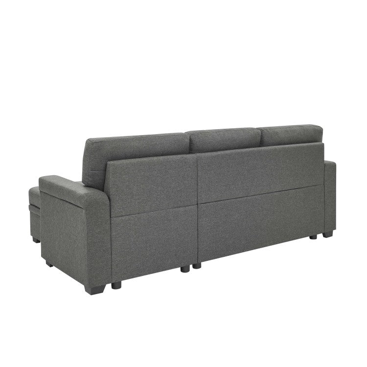 86'' Upholstered Pull Out Sofa Bed