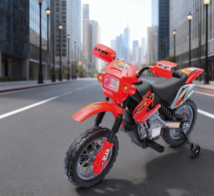 Motorcycle Kids Motorcycle Dirt Bike Electric Battery Powered Ride On Toy Off Road Street Bike