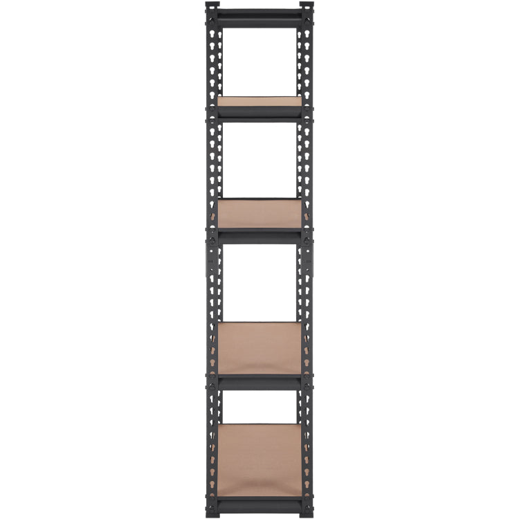 Storage Shelving Unit, 5 Tier Adjustable, 2000 Lbs Capacity, Heavy Duty Garage Shelves Metal Organizer Utility Rack, Black, 30" L X 12" W X 60" H For Kitchen Pantry Basement Bathroom Laundry