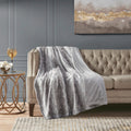 1Pc 50X60" Faux Fur Throw