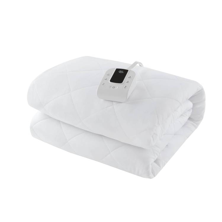 Twin Heated Mattress Pad,White