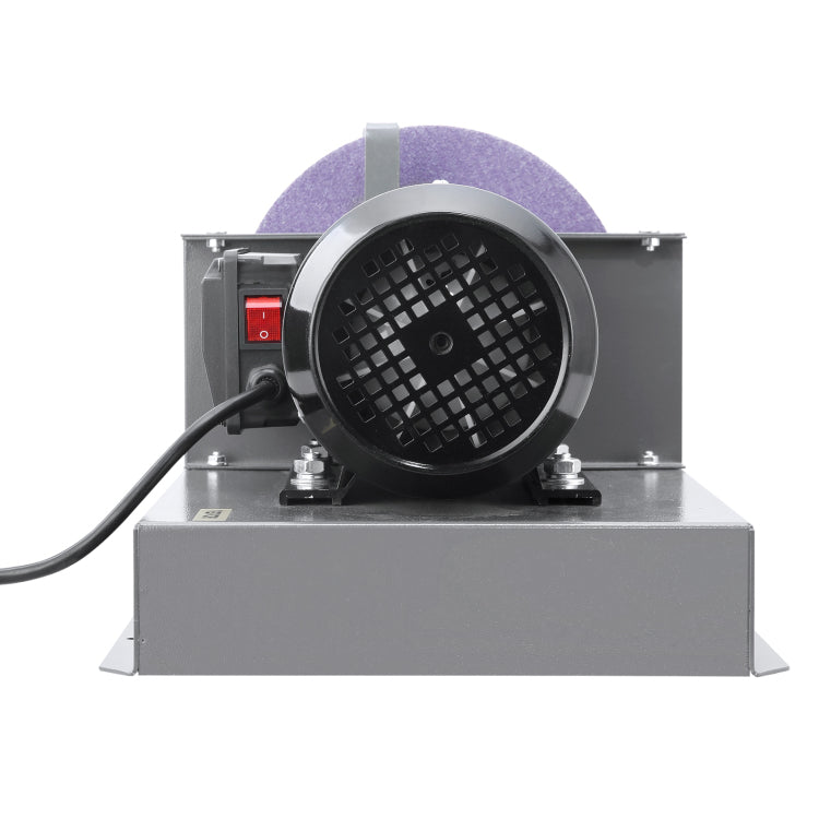Lawn Mower Blade Sharpener, 1Hp 750W Lawnmower Blade Grinder With 9 Inch Ceramic Grinding Wheel, Powerful Bench Mower Sharpening Machine For High Low Lift Blades, Gator Blades, Flat Blades