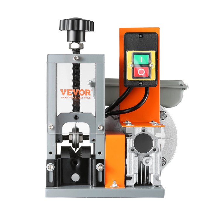 Automatic Wire Stripping Machine, 0.06'' 0.98'' Electric Motorized Cable Stripper, 180 W, 60 Ft Min Wire Peeler With Visible Stripping Depth Reference, For Scrap Copper Recycling