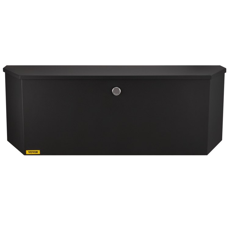 Trailer Tongue Box, Carbon Steel Tongue Box Tool Chest, Heavy Duty Trailer Box Storage With Lock And Keys, Utility Trailer Tongue Tool Box For Pickup Truck Bed, Rv Trailer, 36"X12"X12"