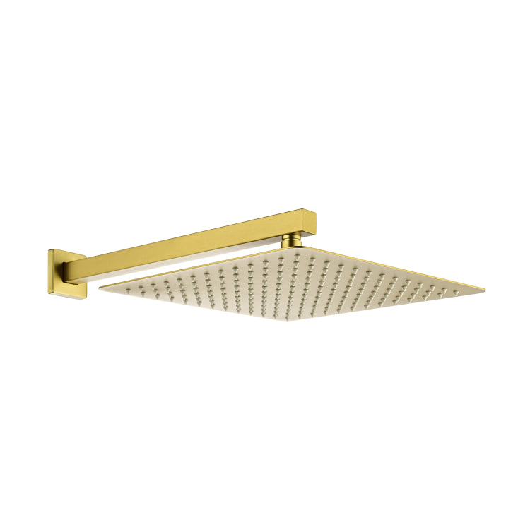 12 Inch Wall Mount Rainfall Square Shower Head