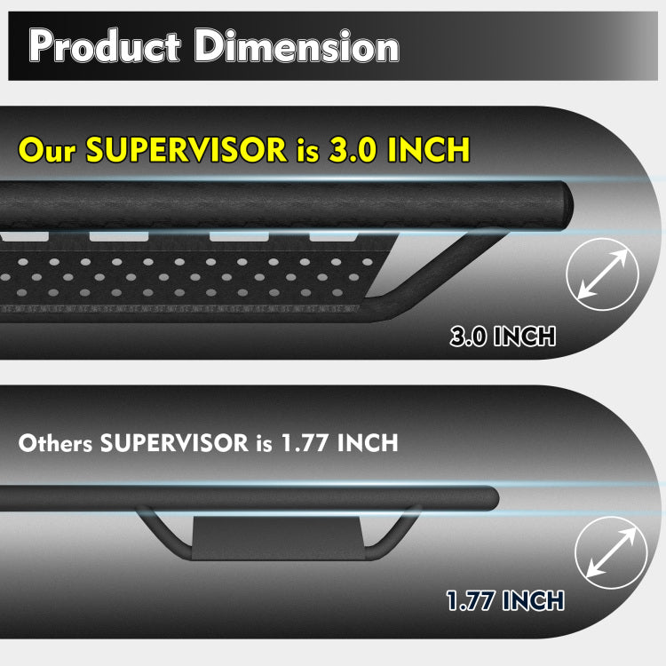 Cab Running Boards Compatible For 2019 2025 Chevy Silverado & Gmc Sierra 1500 2020 2025 Chevrolet Silverado Gmc Sierra 2500 Hd 3500 Hd Crew Cab 2500Hd 3500Hd