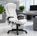 Massage Office Chair With Heat,High Back Massage Desk Chair With Reclining Backrest
