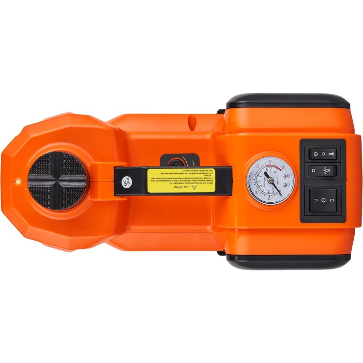 Electric Car Jack, 5 Ton 11023 Lbs Hydraulic Jack With Electric Impact Wrench, Portable Car Lift With Built In Inflatable Pump, And Led Light For Suv Mpv Sedan Truck Change Tires Garage Repair