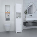 Brighton 1 Shelf Linen Cabinet White