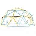 Climbing Dome, For Kids 3 To 10 Years Old,10Ft Geometric Dome Climber With Hammock And Swing, Jungle Gym Supports 750Lbs And Easy Assembly, With Climbing Grip, Outdoor Backyard Play Equipment
