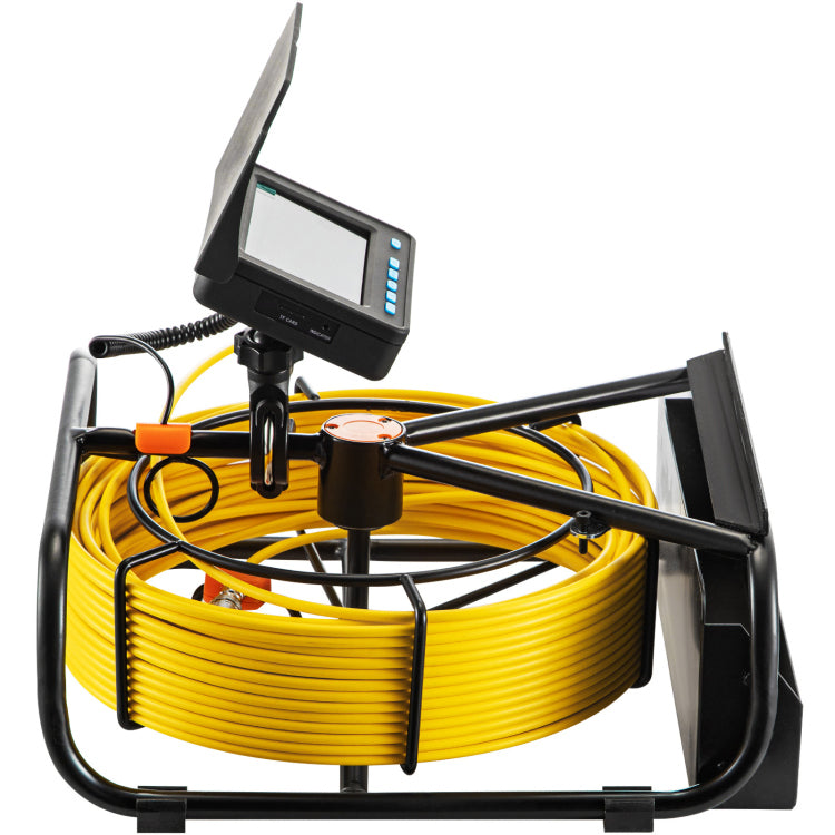 Sewer Camera, 98.4 Ft 30 M, 4.3" Pipe Drain Inspection Camera With Dvr Function And Led Lights, Waterproof Ip68 Borescope, Industrial Endoscope For Home Wall Duct Drain Pipe Plumbing