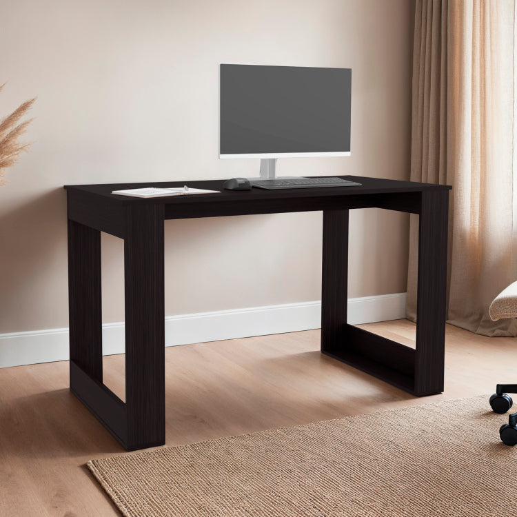 Writing Desk With Ample Workstation And Sturdy Legs