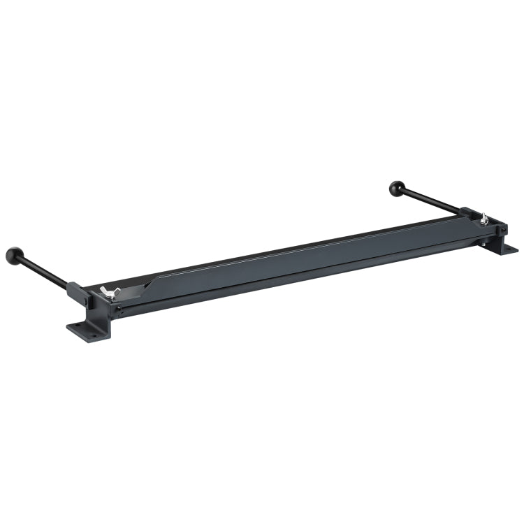 Box And Pan Brake, 48 Inch, 0 130 Degrees Sheet Metal Bending Brake, Portable Mini Metal Bender With 20 Gauge Low Carbon Steel 14 Gauge Aluminum Capacity Power Handle, For Metal Bending