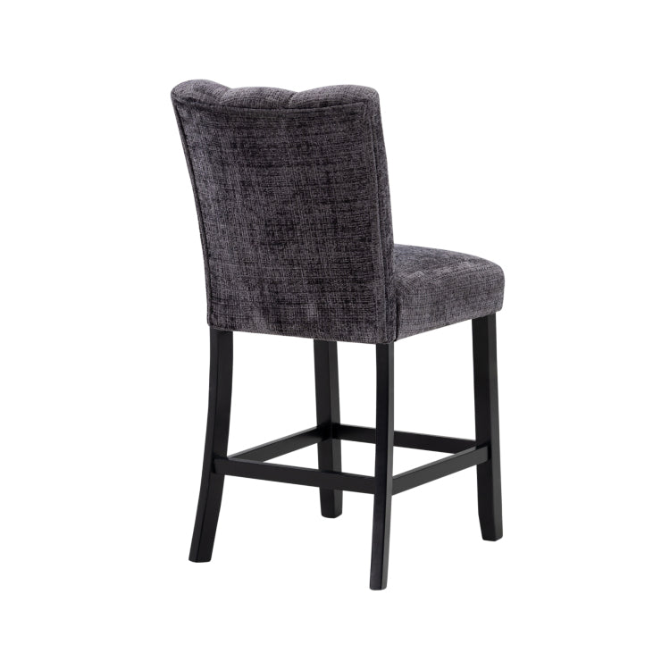 Magaly Dark Grey Bar Stools Kit Of 2