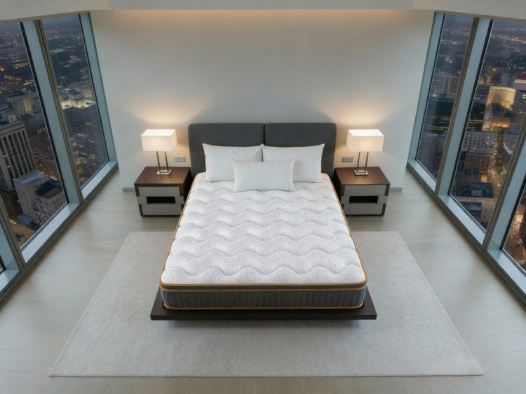 Full Size Mattress, 12 Inch Mixed Full Mattress With Memory Foam And Pocket Springs For Stress Relief, Comfortable Sleep, And Area Support, With Moderate Softness And Hardness