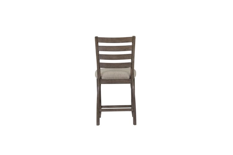 Counter Side Dining Stool W Ladder Back Set Of 2