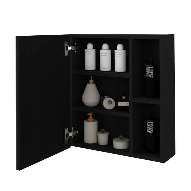 Lincoln Mirrored Medicine Cabinet, Five Interior Shelves