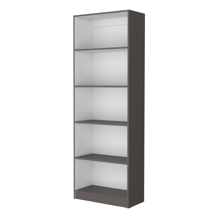 Sutton 4 Shelves Bookcase With Modern Storage Shelves