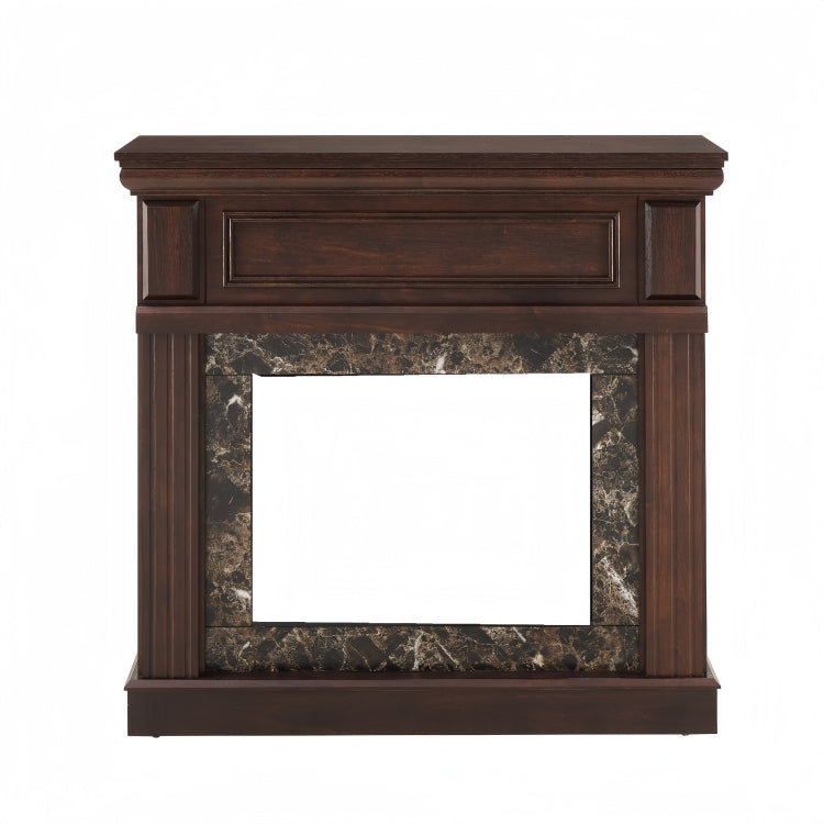 Only Mantel Not Included 23" Fireplace Cherry,41.34"W*14"D*40"H