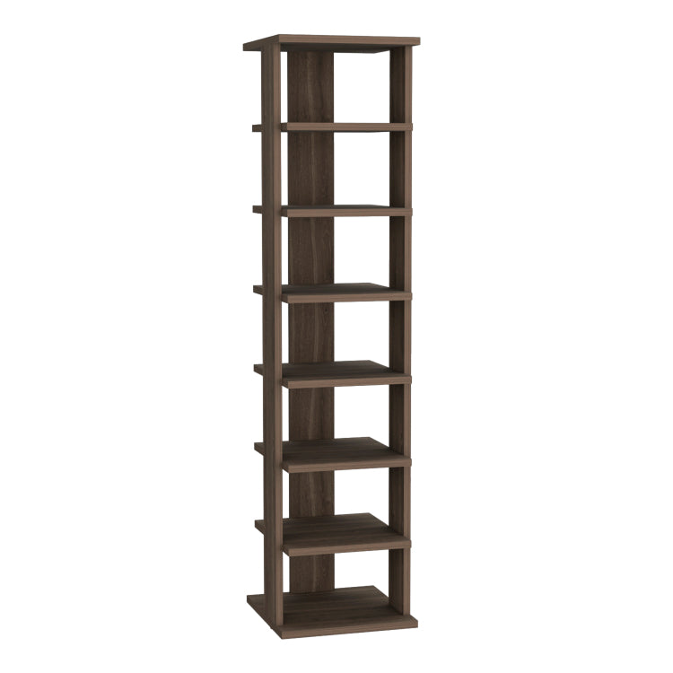 Odesto 48.7" Tall 8 Tier Vertical Shoe Rack, Narrow Shoe Tower For 8 Pairs, Entryway, Living Room, Bedroom