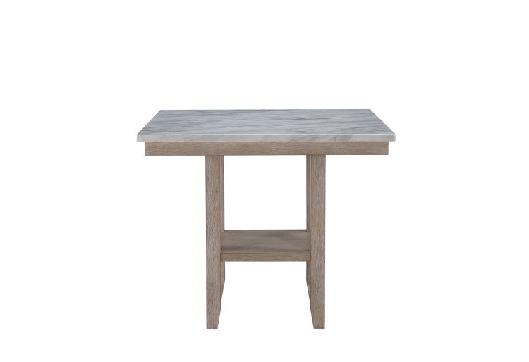 Claui Natural Bar Table And Bar Stools