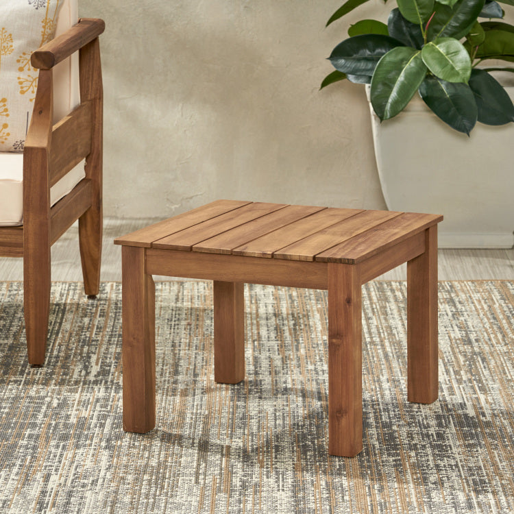 TEMECULA SIDE TABLE brown - wood