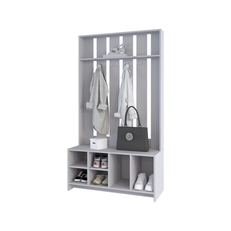 Smoke Hall Tree Open Storage And Coat Space