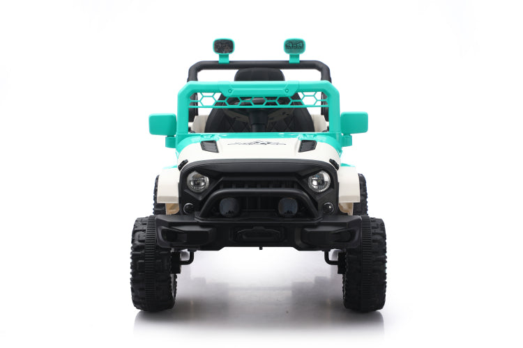 12V Ride On Car With Parent Remote Control, Toddler Electric Car With Spring Suspension, Led Lights & Music Player Safe Battery Toy For Kids, Christmas & Birthday Gift Wight Green