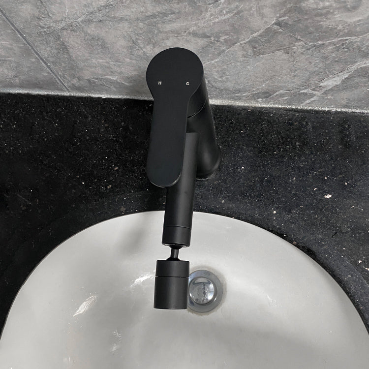 Bathroom Sink Faucet, Single Hole Bathroom Faucet Modern Single Handle Vanity Basin Faucet