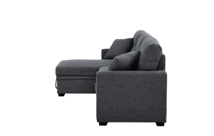 Modular Sleeper Sectional Sofa With Storage
