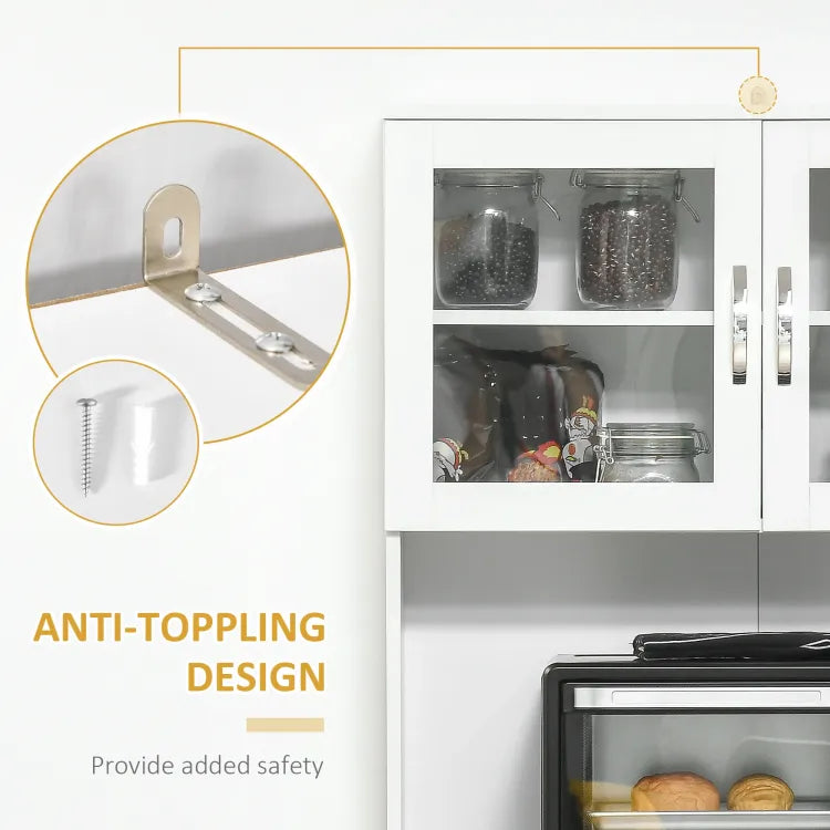Kitchen Pantry Freestanding Storage Cabinet
