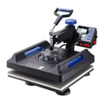 Heat Press 15X15, Upgraded Heat Press Machine 5 In 1, Anti Scald, Fast Heating, Swing Away Digital Control Multifunction Heat Press For Sublimation Combo For T Shirt Hat Cap Mug Plate