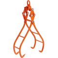 Timber Claw Hook, 36 Inch 4 Claw Log Grapple For Logging Tongs, Swivel Steel Log Lifting Tongs, Eagle Claws Design With 3307 Lbs 1500 Kg Loading Capacity For Tractors, Atvs, Trucks, Forklifts