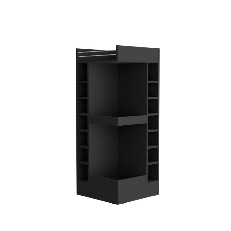 Bar Cabinet, 16 Shelves