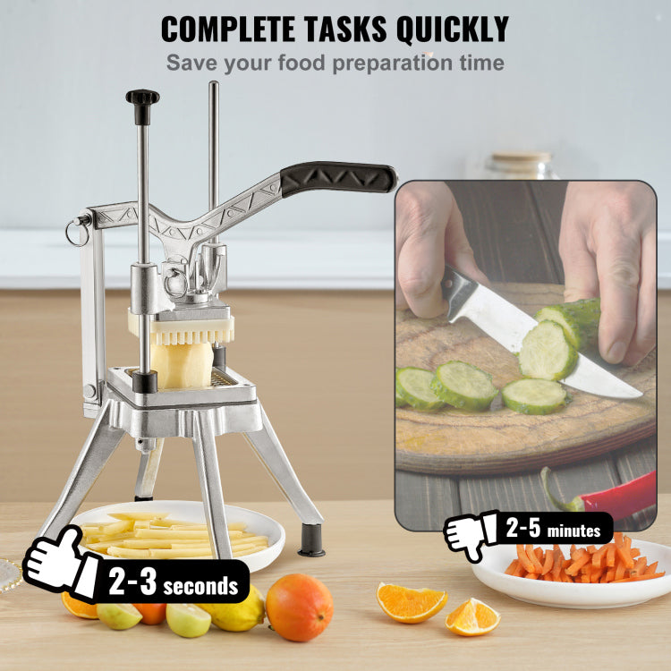 Commercial Chopper Commercial Vegetable Chopper With 4 Blades Fruits Dicer