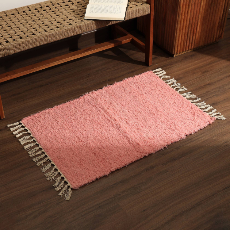 Camelot 36X24" Scatter Rug Stylish Pink Accent Rug For Living Room, Bedroom, & Home Decor"