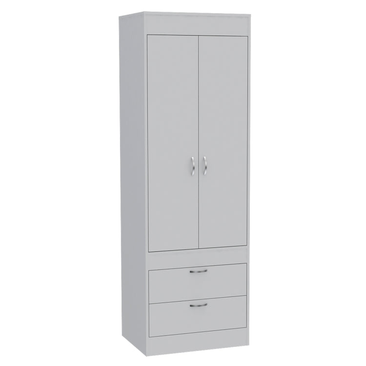 Alabama Armoire, One Large Cabinet, Two Drawers