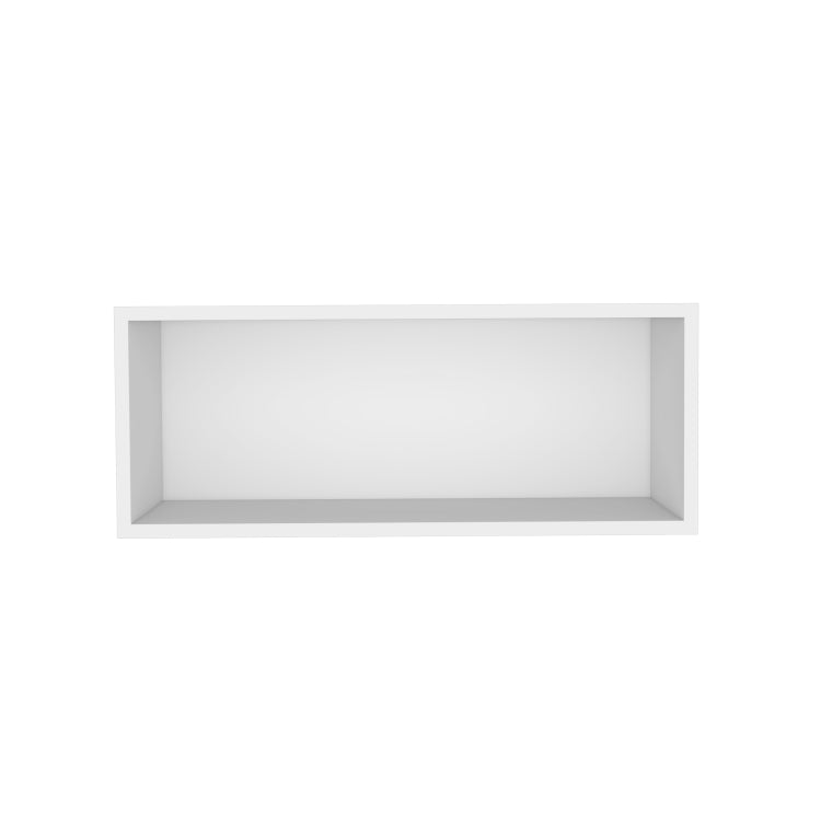 Hard Rock Wall Cabinet In Melamine With Open Storage