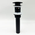 Bathroom Sink Drain With Overflow, Vessel Sink Lavatory Vanity Pop Up Drain Stopper, 304 Stainless Steel