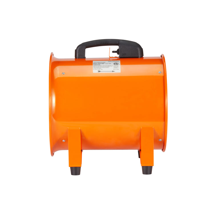 Portable Ventilator, 12 Inch Heavy Duty Cylinder Fan With 16.4Ft Duct Hose, 585W Strong Shop Exhaust Blower 3198Cfm, Industrial Utility Blower For Sucking Dust, Smoke, Smoke Home Workplace