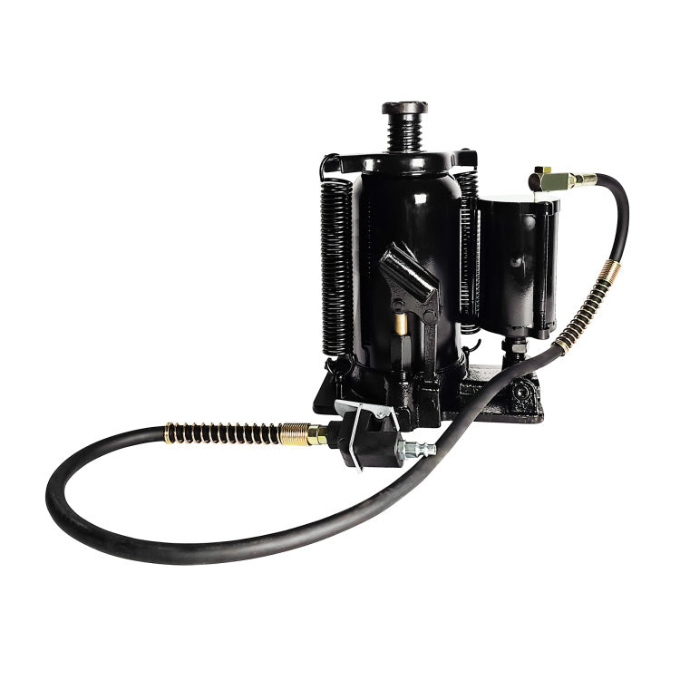 Air Hydraulic Bottle Jack, 20 Ton 40000 Lbs Bottle Jack, 10.23 20.07 Inch Lifting Range, Manual Handle And Air Pump, For Car, Pickup, Truck, Rv, Auto Repair, Industrial Engineering