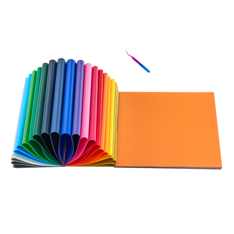 Heat Transfer Vinyl Htv Iron On Vinyl Bundle 50 Pack 12 X 12 In Multicolor