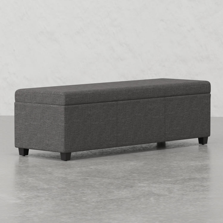 Lincoln Extra Large Storage Ottoman Bench