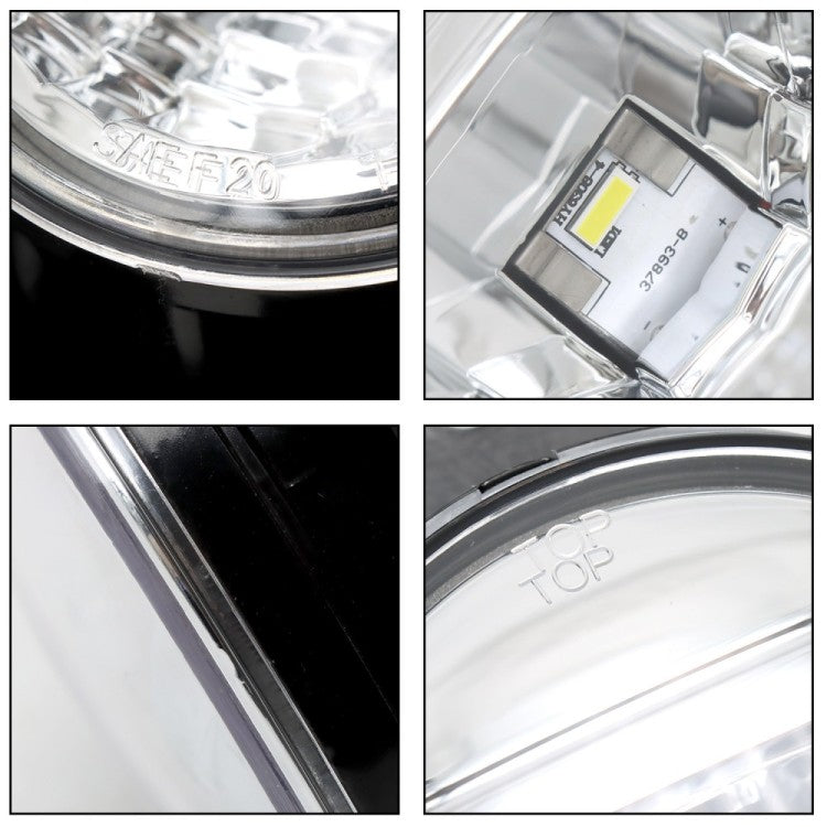 Chrome Led Fog Lights Compatible With Volvo Vnr Vnr300 Vnr400 Vnr640 2018 2020