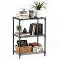 450 Lbs Wire Storage Shelving 3 Tier Utility Shelving Unit Steel Organizer Wire Rack For Home,Kitchen,Office,Grey 11.8" D X 17.7" W X 26.4" H