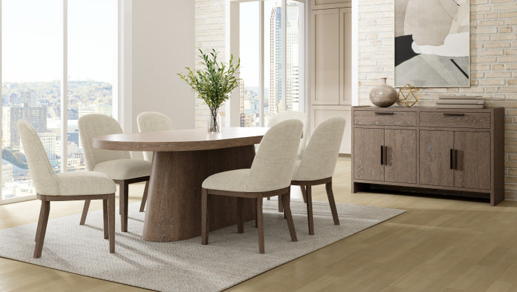 Cocoa And Ivory Shelter Upholstered Chair Set Of 2